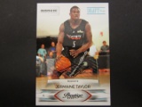 2009 PANINI BASKETBALL JERMAINE TAYLOR SIGNED AUTOGRAPHED CARD 265/699