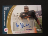 2017 SAGE HIT FOOTBALL MONRAVIUS ADAMS SIGNED AUTOGRAPHED CARD