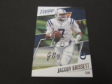 2018 PANINI FOOTBALL JACOBY BRISSETT SIGNED AUTOGRAPHED CARD