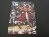 1995 ROOKIES BASKETBALL CARLIN WARLEY SIGNED AUTOGRAPHED CARD