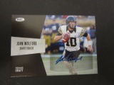 2018 SAGE HIT FOOTBALL JOHN WOLFORD SIGNED AUTOGRAPHED CARD