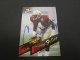 1995 SUPERIOR PIX FOOTBALL COREY FULLER SIGNED AUTOGRAPHED CARD