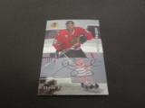 2002 IN THE GAME HOCKEY STEVE SULLIVAN SIGNED AUTOGRAPHED CARD