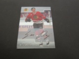 2002 IN THE GAME HOCKEY ERIC DAZE SIGNED AUTOGRAPHED CARD