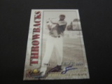 2001 ROYAL ROOKIES  BASEBALL CESAR SABA SIGNED AUTOGRAPHED CARD