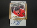 2007 UPPERDECK HOCKEY RENE BOURQUE SIGNED AUTOGRAPHED CARD