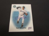 1998 BEST BASEBALL GIL MECHE SIGNED AUTOGRAPHED CARD