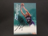 1999 SKYBOX BASKETBALL GREG FOSTER SIGNED AUTOGRAPHED CARD