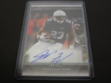 2017 LEAF FOOTBALL JOHNATHAN FORD SIGNED AUTOGRAPHED CARD