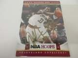 ALONZO GEE CAVALIERS SIGNED AUTOGRAPHED CARD COA