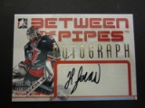 2006 IN THE GAME HOCKEY JEAN-PHILIPPE LEVASSEUR SIGNED AUTOGRAPHED CARD
