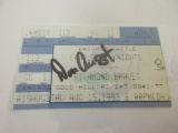 DON AUGUST SIGNED AUTOGRAPHED KNIGHTS TICKET STUB COA