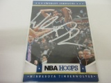 WESLEY JOHNSON TIMBERWOLVES SIGNED AUTOGRAPHED CARD COA