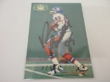 DEREK RUSSELL BRONCOS SIGNED AUTOGRAPHED CARD COA