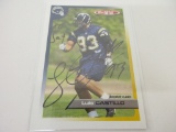 LUIS CASTILLO CHARGERS SIGNED AUTOGRAPHED CARD COA