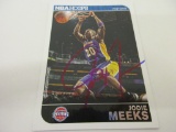 JODIE MEEKS PISTONS SIGNED AUTOGRAPHED CARD COA