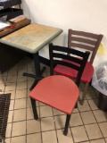 Table and Two Chair Set