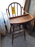 Wooden High Chair