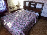 Double Bed, Two Drawer Headboard