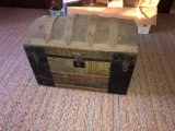 Hump Top Trunk with Insert, Vintage Clothing and Furs