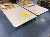 (2) 3' X 8' Formica top tables