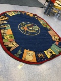 American oval rug