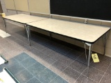 (2) 3' - 6' Formica top tables