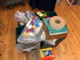 (4) large bin items, puzzles, games, etc.