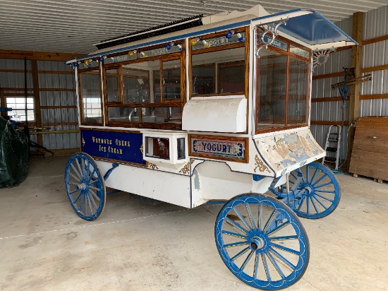 Horse-Drawn Concession Trailer