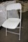 50 White Samsonite Plastic Folding Chairs *Cart Not Included*