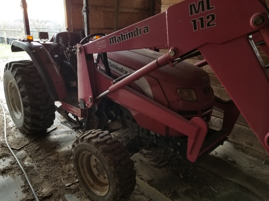 Mahindra 3510 Diesel Tractor With ML112 Front End Loader