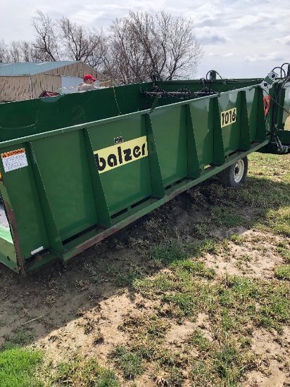 Balzer 1016 Silage Table