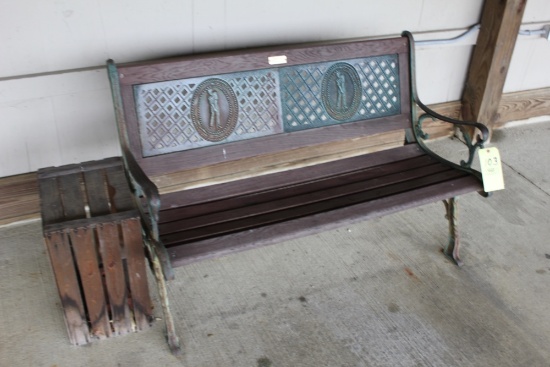 Parkland Heritage Golf Bench w/ Crate