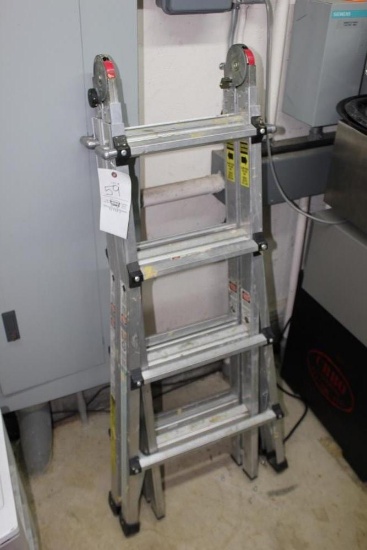 Aluminum Step/Ext Ladder