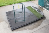 Golf Mat & Bag Stand