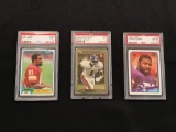 (3) PSA Graded Rookie Cards