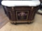 Inlayed Marble Top Console