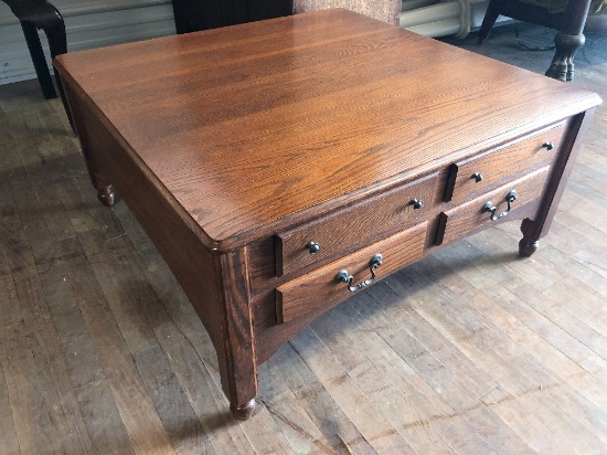 Quality Solid Oak Coffee Table