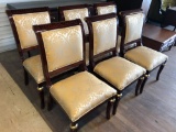 Six Matching Formal Dining Chairs