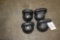 (4) Kettlebell Weights