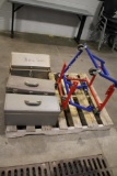 (3) Tool Boxes & Small Engine Stands