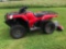 2014 Honda Rancher ES 4x4, Snow Blade, Winch