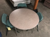 Card Table & 3 Chairs