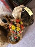Baskets, Artificial Flowers