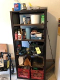 Metal Shelf W/ Contents, Walker