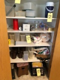 Stool, Tupperware, Cooler, Water Jugs, Cookbooks