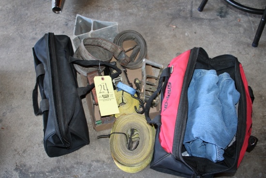 Straps, Wheel Chock, Snap-On & Craftsman Bag