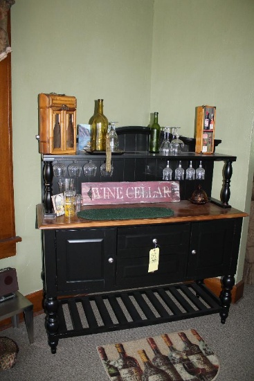 Buffert Bar Server, Glassware