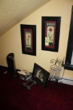 Prints, Weights, Fan, Poker Set