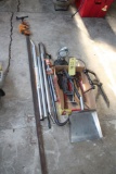 Pipe Wrenches, Pry Bars, Light, Clamps